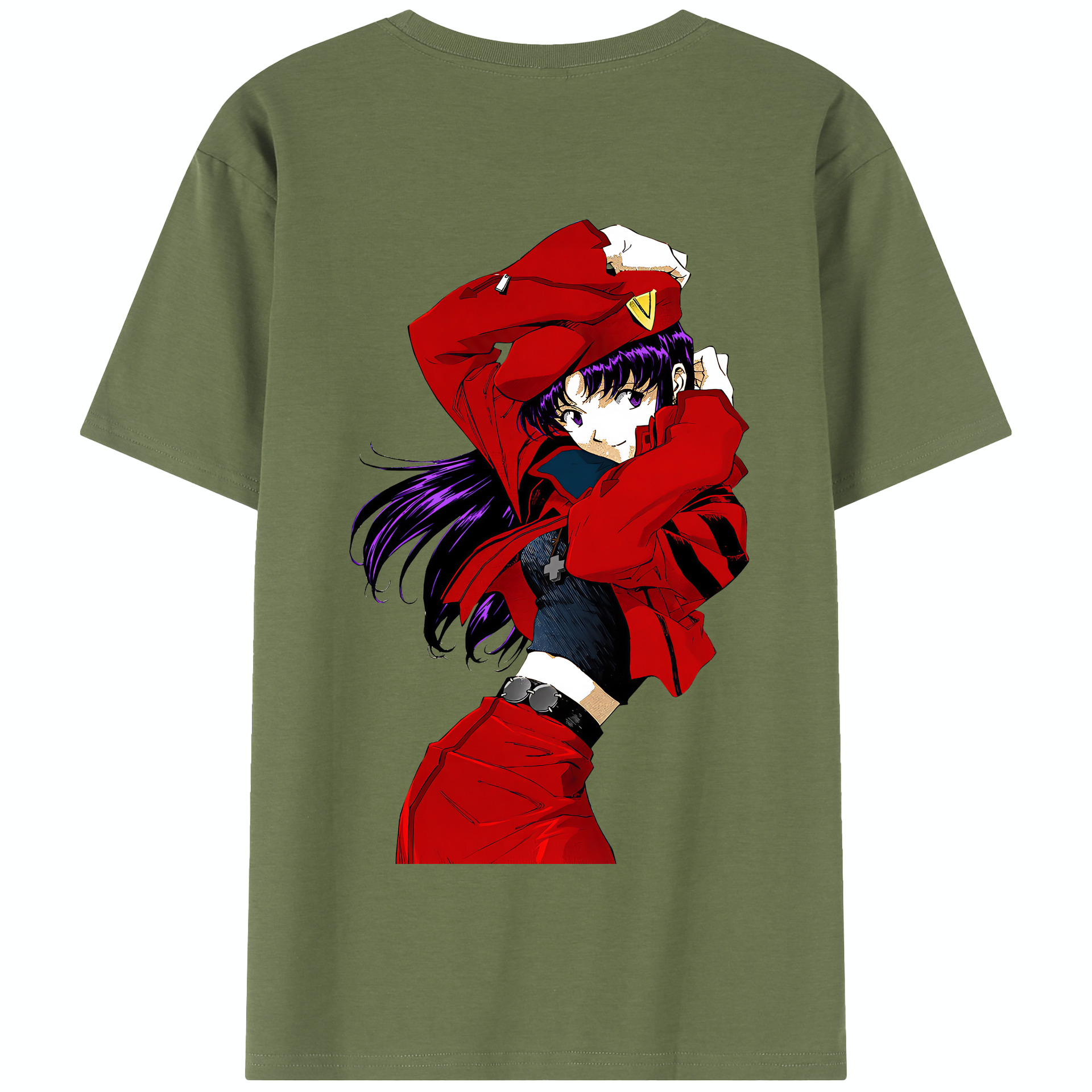 （画像用） EVA 新世紀エヴァンゲリオン 綿100％半袖Tシャツ（背面プリント）